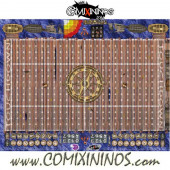 29 mm Pirate Plastic Gaming Mat with Parallel Dugouts - Comixininos